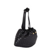 Black Lamb Leather Backet BagDescription: – Composition: 100% Lamb Leather – Drawstring closure – Detachable top handle – Leather lining – Made in Italy – Gender: WOMEN – Size & Fit: 26 x 18 x 8 cm. Handle: 18 cm. Shoulder strap: 40 cmBlack Lamb Leather B