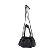 Black Lamb Leather Backet BagDescription: – Composition: 100% Lamb Leather – Drawstring closure – Detachable top handle – Leather lining – Made in Italy – Gender: WOMEN – Size & Fit: 26 x 18 x 8 cm. Handle: 18 cm. Shoulder strap: 40 cmBlack Lamb Leather B