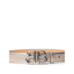 Gold Leather Regular BeltBalenciaga Monaco Belt Color Metal Platinum. In platinum metal leather, BB logo buckle Composition: 100% Leather Internal SKU: 25MG106 Brand SKU: 76660312AASD9706Gold Leather Regular Belt${tagsBalenciagaGold Leather Regular BeltBa