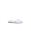White Recycled Polyester SandalsStyle: Calvin Klein Womens Sandal Color: White Composition: 70% recycled polyester 30% natural rubber Made in China Detail: HW0HW01989YBRWhite Recycled Polyester Sandals${tagsCalvin KleinWhite Recycled Polyester SandalsStyl