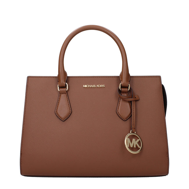 Brown Fabric HandbagDescription: The product with MPN 35S3G6HS2LLUGGAGE and code F85169 fabric in brown is a handbags designed by Michael Kors. It has features like front logo, removable details, adjustable shoulder, removable shoulder, divider inner pock