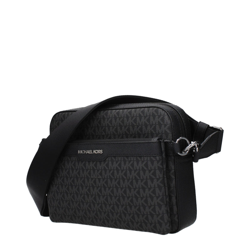 Black Fabric Crossbody BagDescription: The product with MPN 37S5LCOC5BBLACK and code F85197 fabric in black is a crossbody bags designed by Michael Kors. It has features like logo, front logo, removable outer clutch, adjustable shoulder, removable shoulde