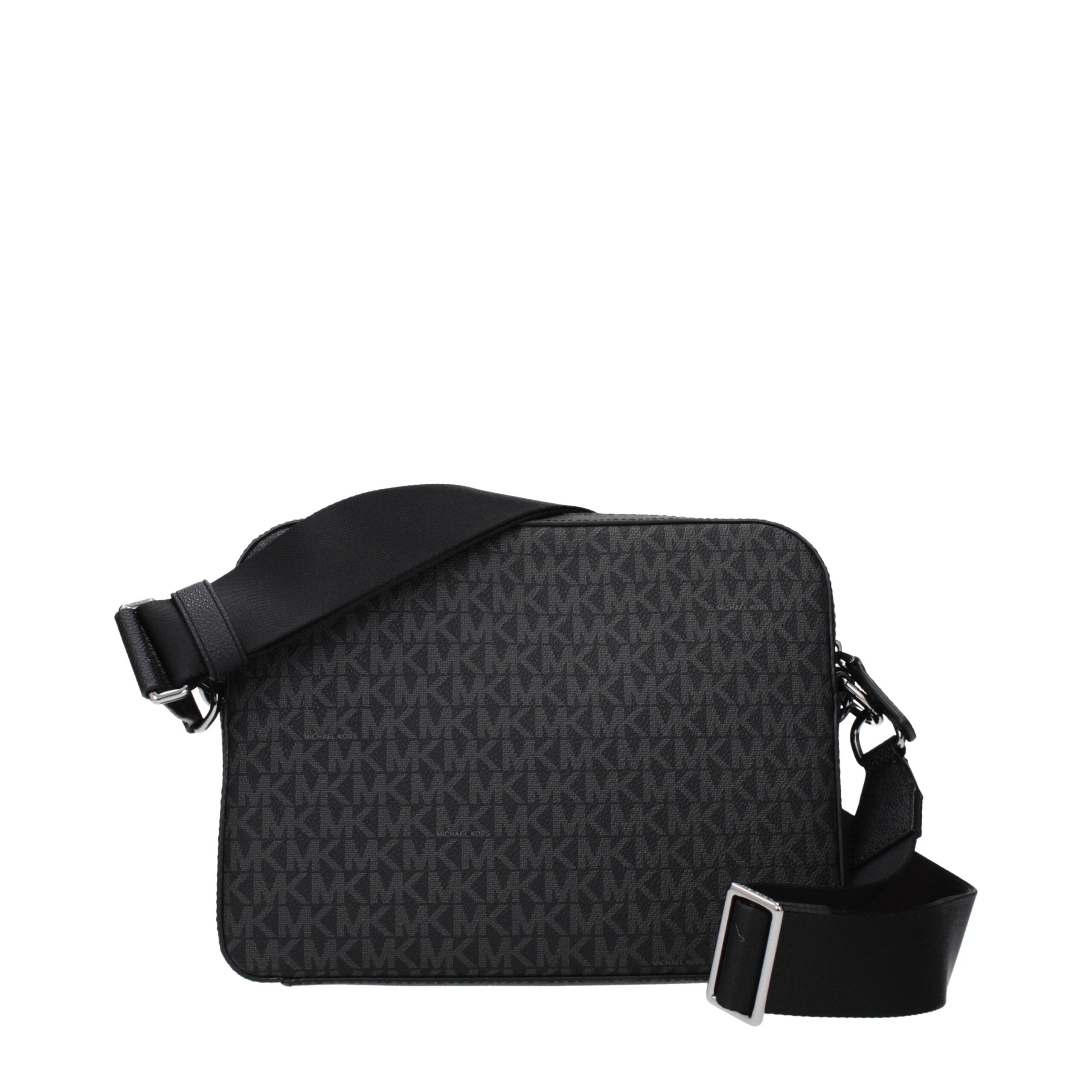 Black Fabric Crossbody BagDescription: The product with MPN 37S5LCOC5BBLACK and code F85197 fabric in black is a crossbody bags designed by Michael Kors. It has features like logo, front logo, removable outer clutch, adjustable shoulder, removable shoulde