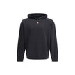 Black Cotton SweatshirtThe S-Boxt-Hood-D Hoodie by Diesel is an essential piece with a relaxed, slightly boxy fit, crafted from organic cotton for natural comfort. Featuring an adjustable hood, kangaroo pocket, and ribbed cuffs and hem, it is completed wi