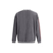 Gray Cotton SweatshirtThe cotton logo Sweatshirt by Diesel features a faded finish that gives it a vintage and authentic look. Made from pure cotton for comfort and breathability, it showcases a crew neck, long sleeves, and ribbed trims for a structured f