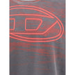 Gray Cotton SweatshirtThe cotton logo Sweatshirt by Diesel features a faded finish that gives it a vintage and authentic look. Made from pure cotton for comfort and breathability, it showcases a crew neck, long sleeves, and ribbed trims for a structured f
