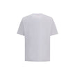 White Cotton T-ShirtThe t-adjust-marey T-shirt by Diesel is crafted from organic cotton jersey and features a laser-cut Oval D embroidery on the chest, creating a subtle see-through effect with the layer underneath. Designed with a regular fit, this piece