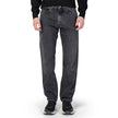 Black Cotton Relaxed Fit Jeans