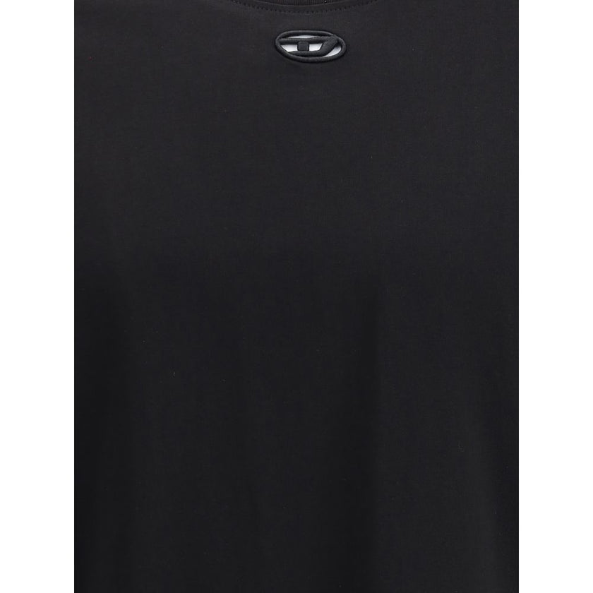 Black Cotton T-Shirt