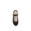 Brown Calf Leather Bos Taurus Sneakers