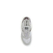 White Calf Leather Bos Taurus Athletic Sneakers