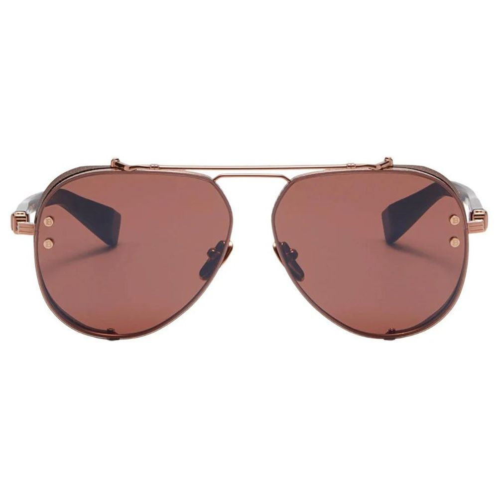 Pink Stainless Steel Sunglasses Multicolor