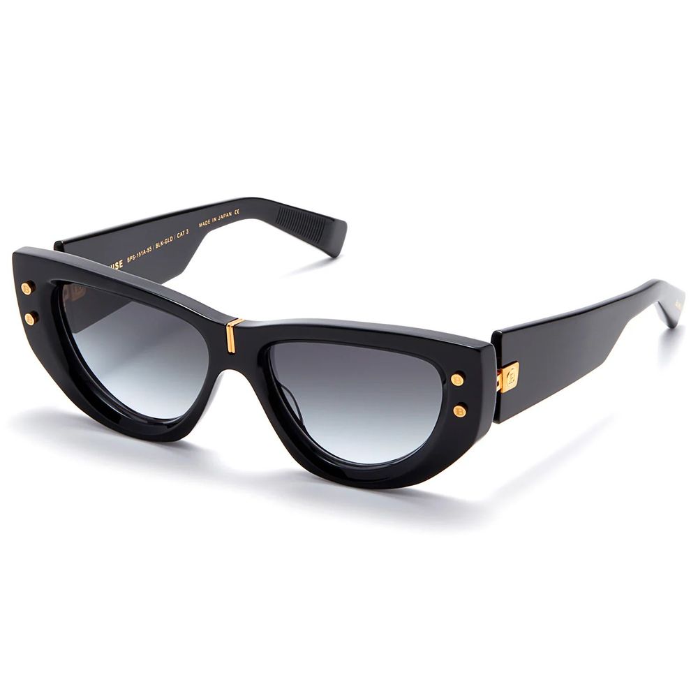 Schwarze Sonnenbrille aus Synthetik von Balmain