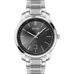 Gray Stainless Steel Dress Watch