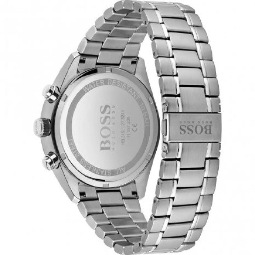 Gray Stainless Steel Dress Watch