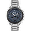 Gray Stainless Steel Dress Watch