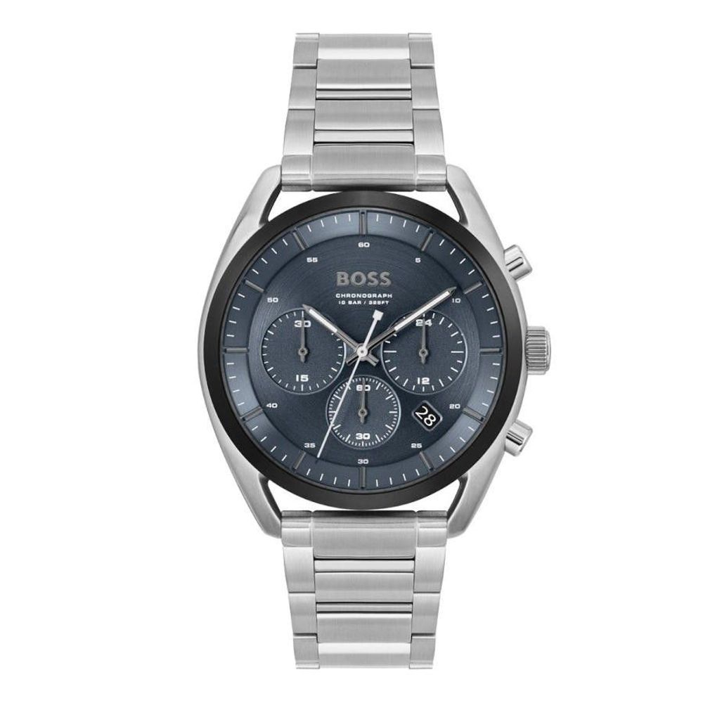 Gray Dress Watch with Chronograph Feature