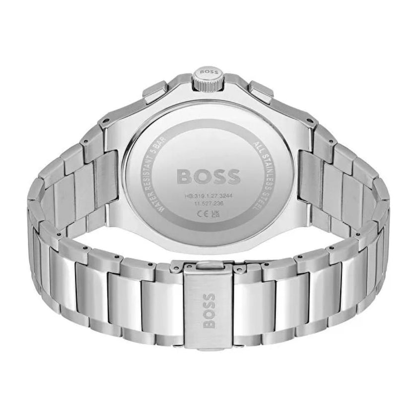 Gray Stainless Steel Dress Watch