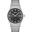 Gray Stainless Steel Dress Watch