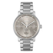 Gray Stainless Steel Dress Watch