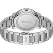 Gray Stainless Steel Dress Watch