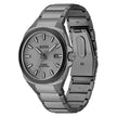 Gray Stainless Steel Dress Watch
