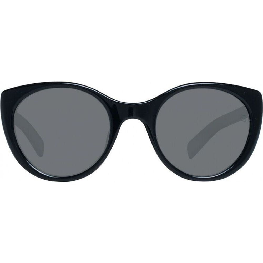 Schwarze Sonnenbrille aus Synthetik von Ermenegildo Zegna