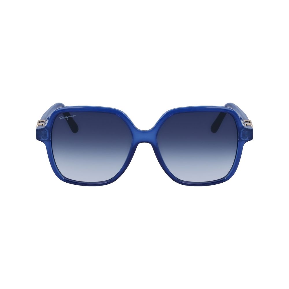 Blue Injected Sunglasses