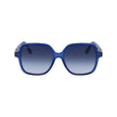 Blue Injected Sunglasses