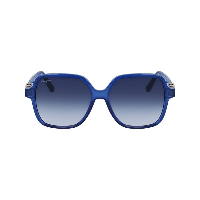 Blue Injected Sunglasses