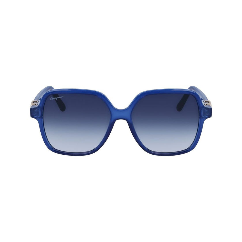 Blue Injected Sunglasses