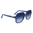 Blue Injected Sunglasses