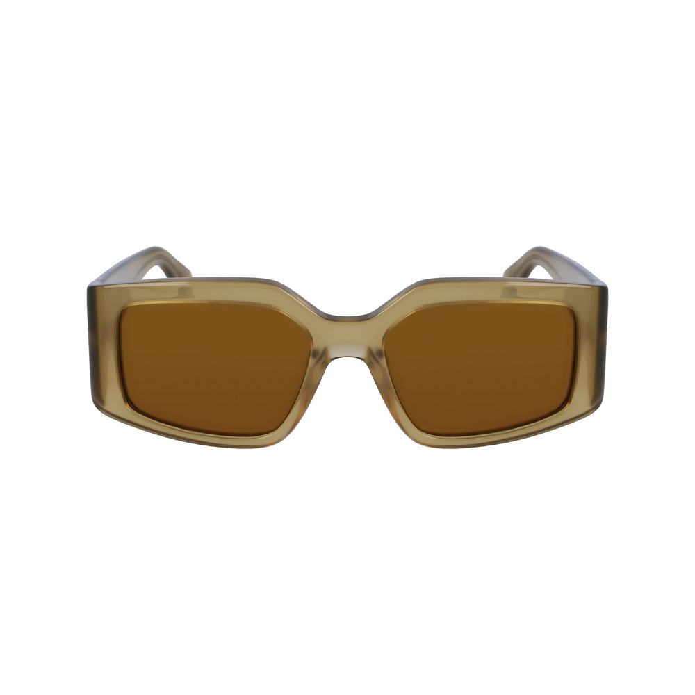 Grüne Synthetik-Bicolor-Sonnenbrille