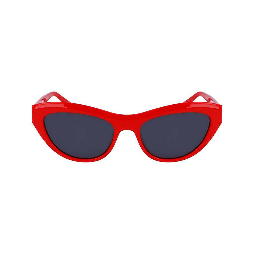 Red Acetate Sunglasses