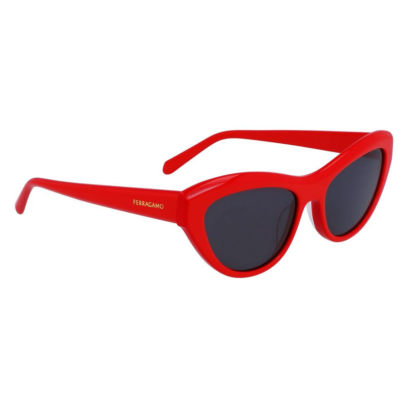 Red Acetate Sunglasses