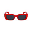 Red Acetate Sunglasses