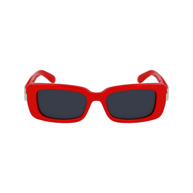 Red Acetate Sunglasses