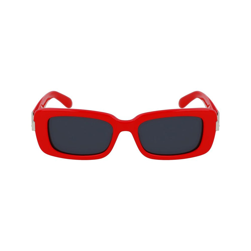 Red Acetate Sunglasses