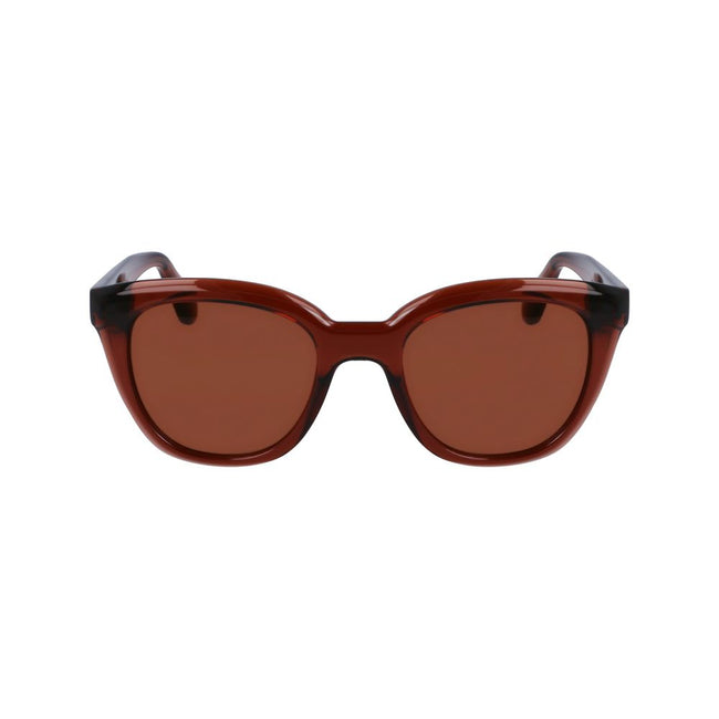 Brown Injected Sunglasses
