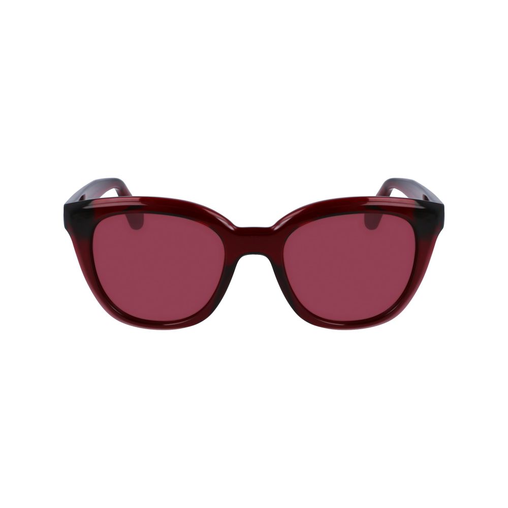 Red Synthetic Sunglasses by Ferragamo