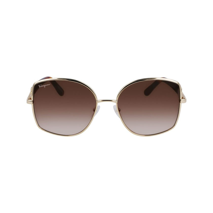 Gold Metal Sunglasses