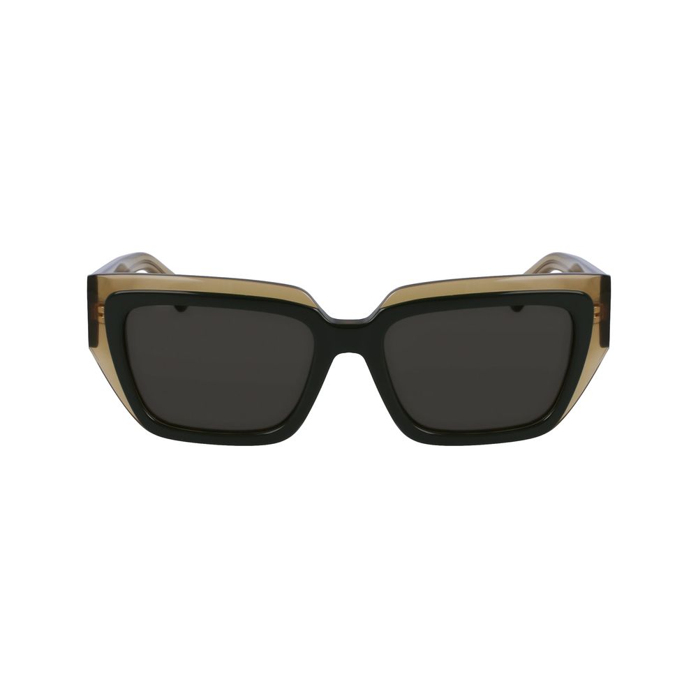 Green Synthetic Bicolor Sunglasses