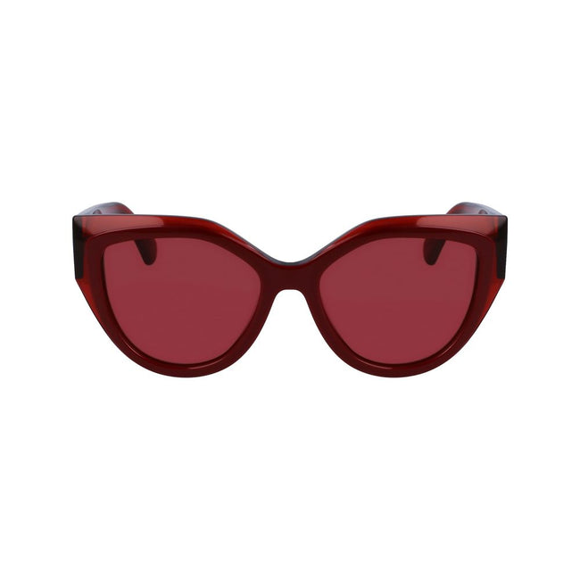 Red Acetate Sunglasses
