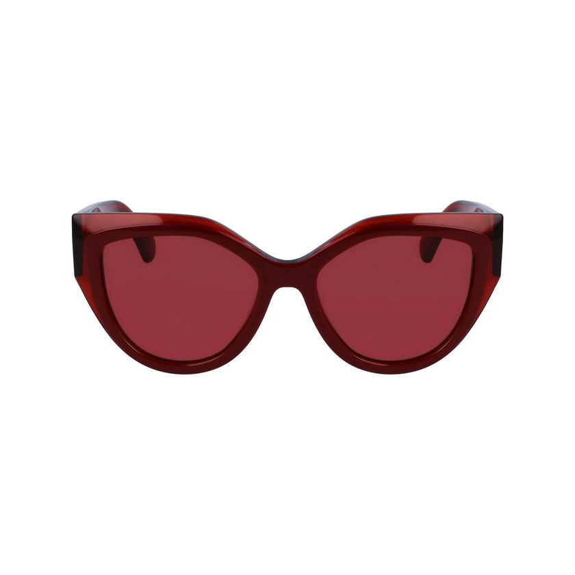 Red Acetate Sunglasses
