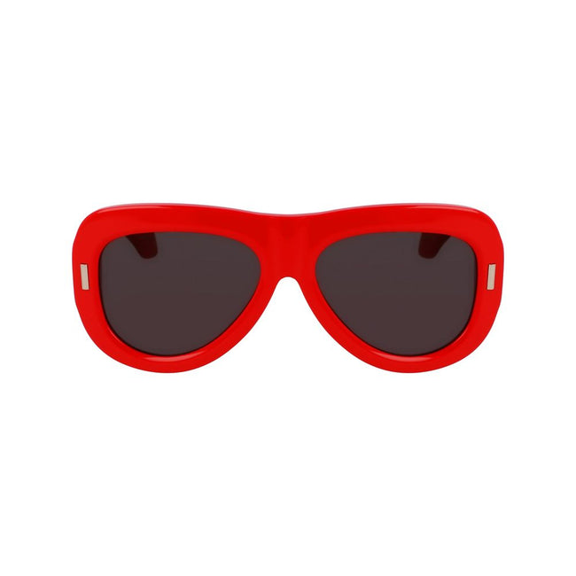 Red Acetate Sunglasses