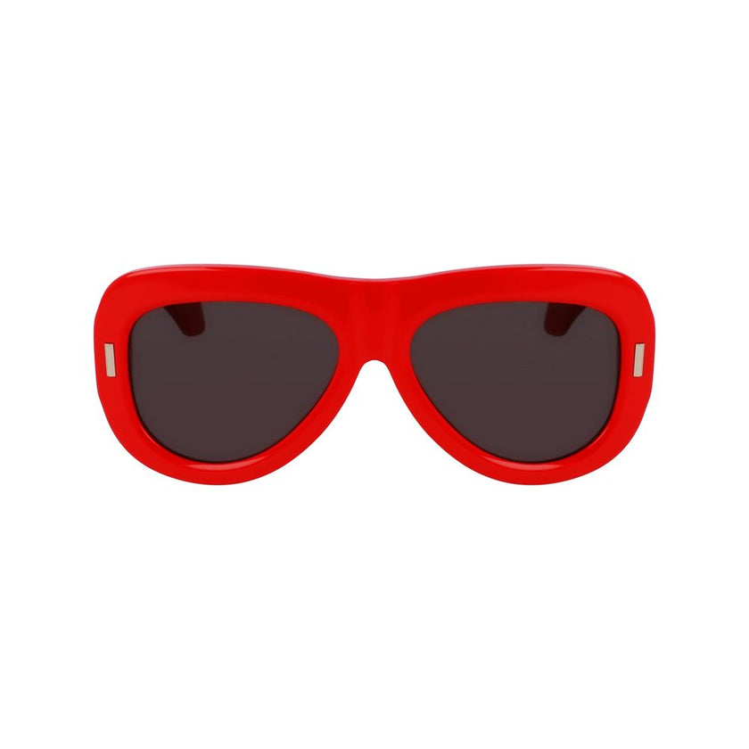 Red Acetate Sunglasses