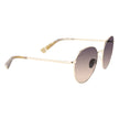 Gold Metal Sunglasses
