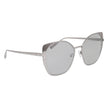 Gray Metal Sunglasses