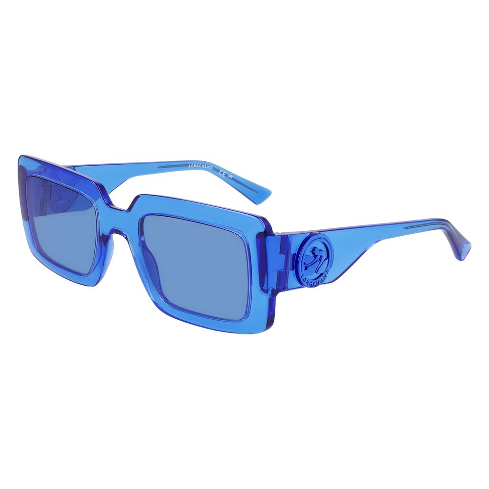 Blue Injected Sunglasses
