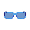 Blue Injected Sunglasses